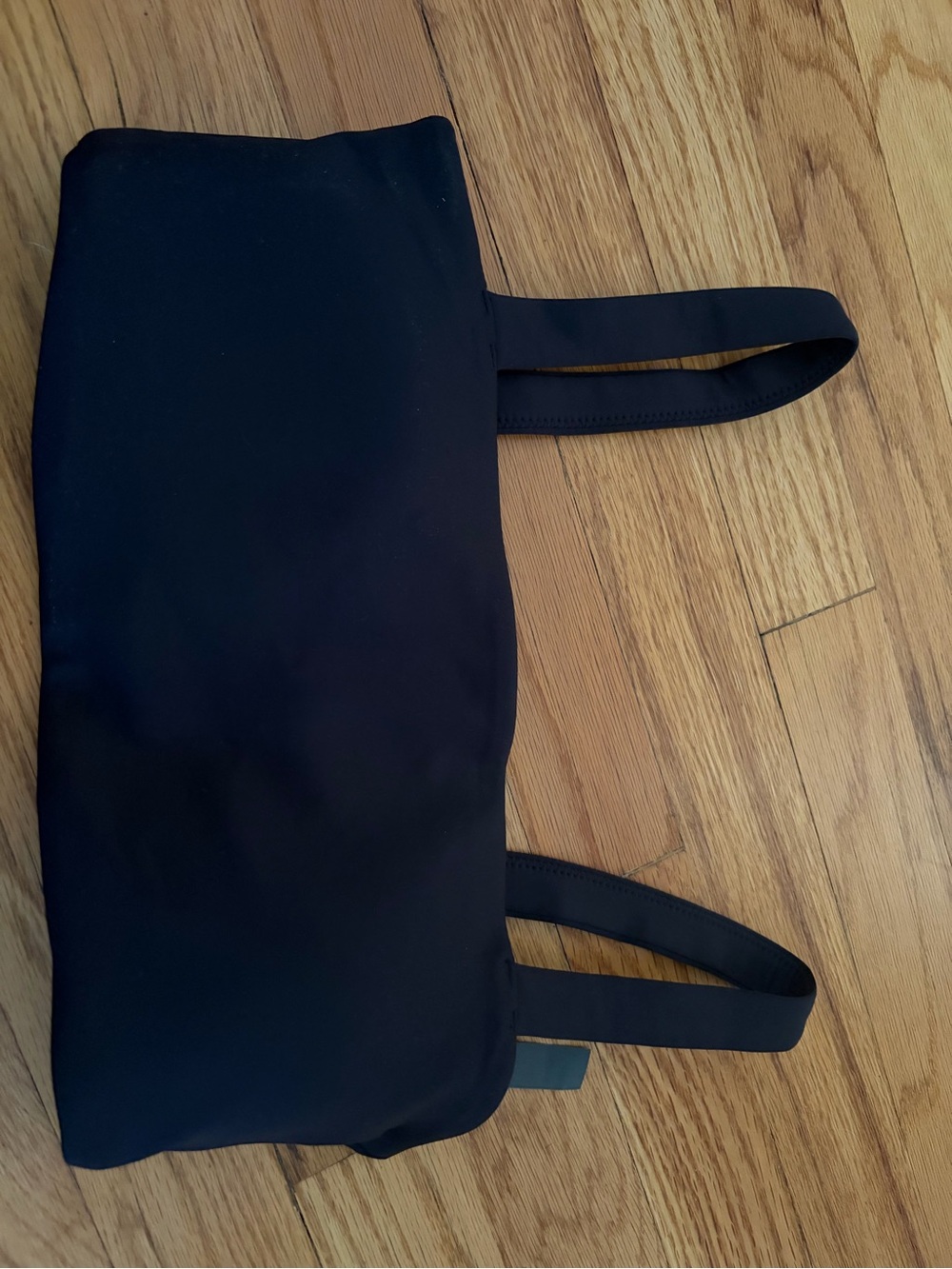 Vuori Black Square-Neck Sports Bra - Picture 3 of 4